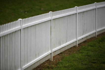 Vinyl fence