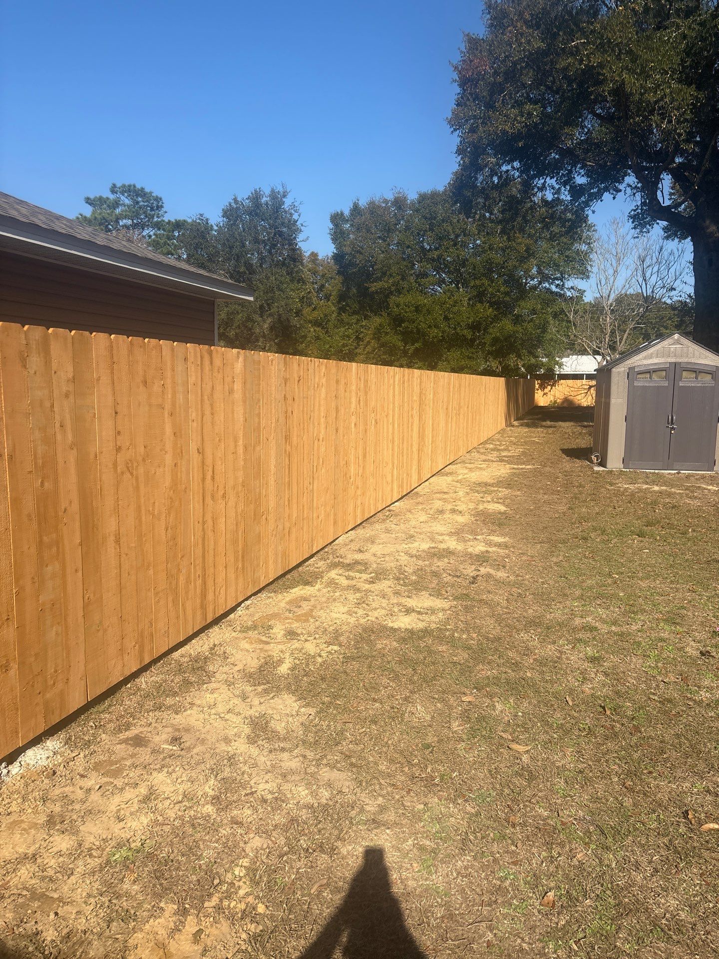 Clean, Durable, and Visually Appealing Enclosure for Residential Property