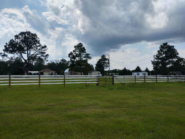Horse Fence Build in Cantonment, FL