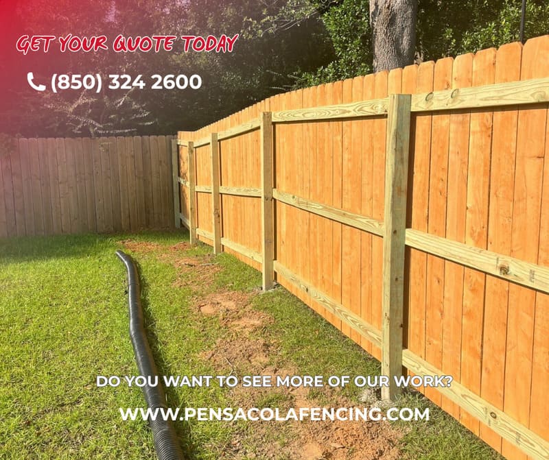 Backyard Privacy Upgrade – Pensacola, FL