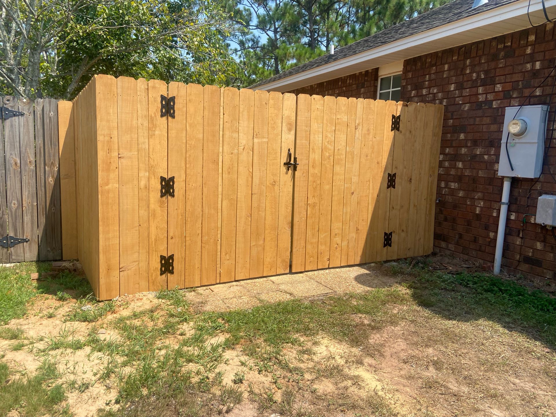 Standard Wooden Privacy Fence in Perdido Key, FL