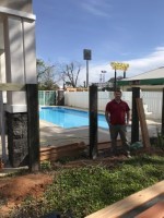 Custom Horizontal Fence Installation in Pensacola