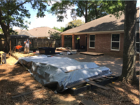 Deck, Koi Pond, and Gazebo Project