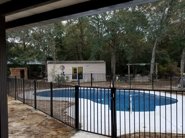 Pace Pool Fence Installation