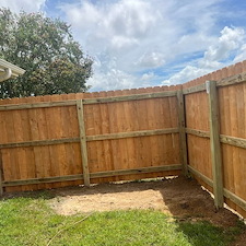 Backyard Privacy Upgrade – Milton, FL 1