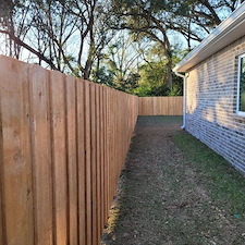 Board on Board Fence in Pace, FL 4