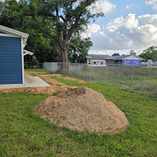 Clean Chain Link Fence with Roller Gate – Pensacola, FL 2