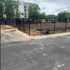 Premium Fence Installation for Holiday Inn Express & Suites – Pensacola, FL 2