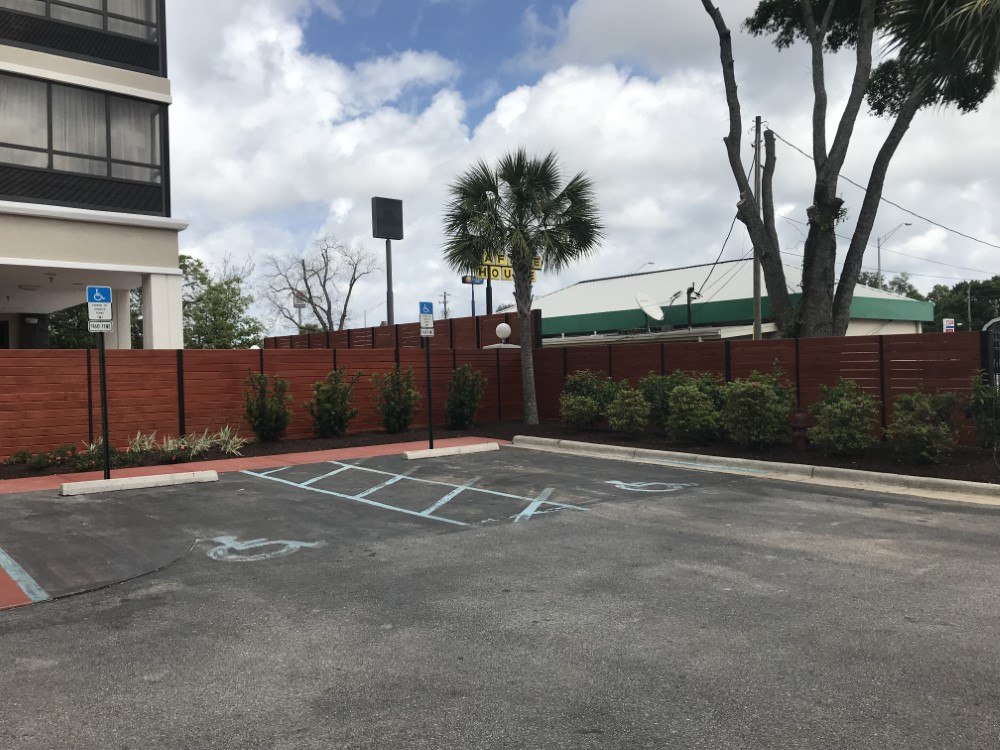 Custom Horizontal Fence Project in Pensacola