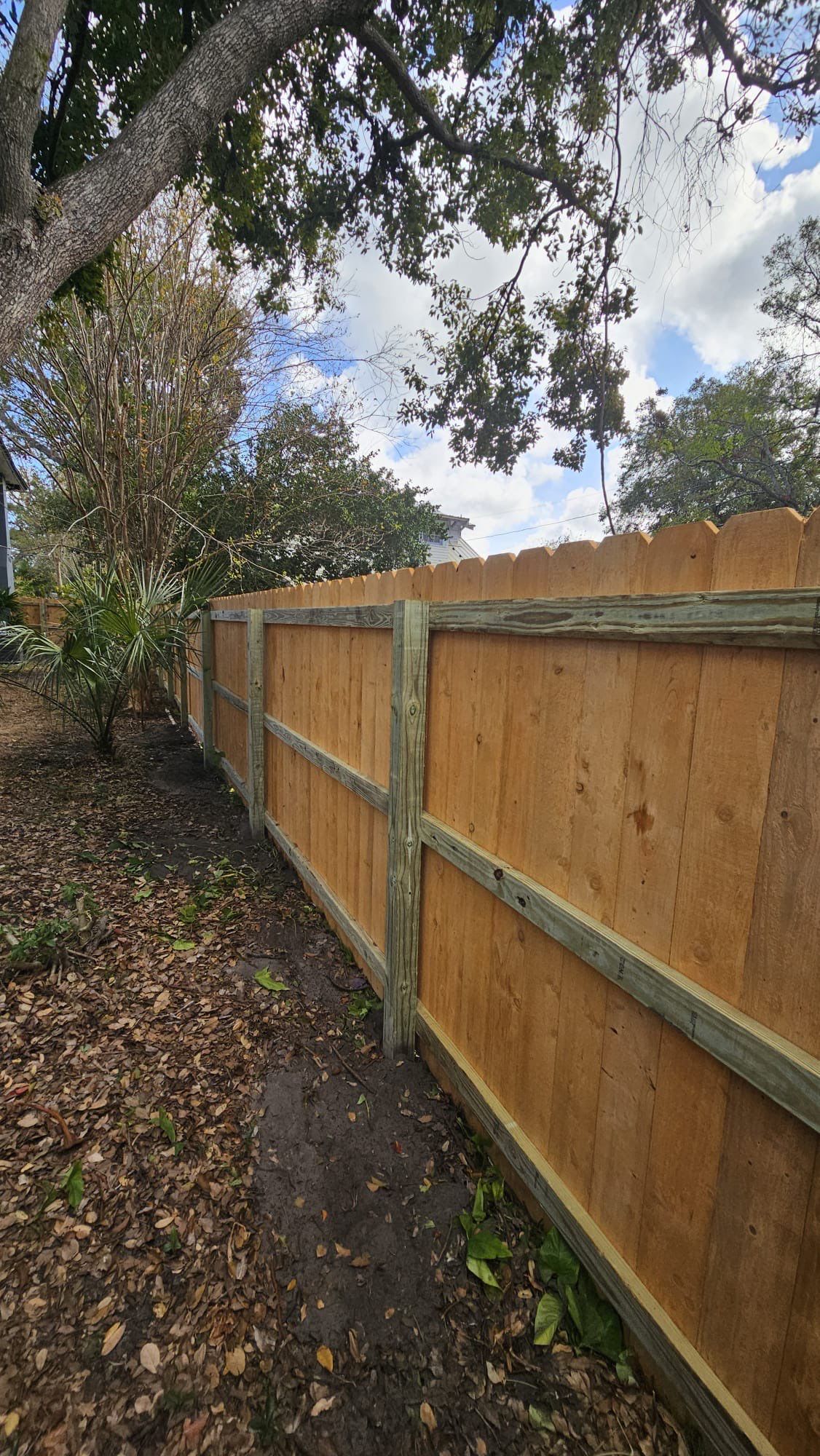 Custom Wooden Fence Installation in Pensacola, FL