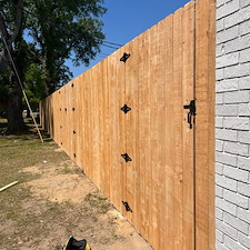 Dual-Style Security Fence Installation – Palafox, Pensacola 3