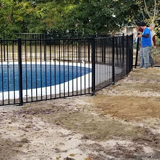 Pool Fence Installation in Pace, FL 1