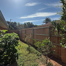 7ft Wood Privacy Fence Installed in Pace, FL 0