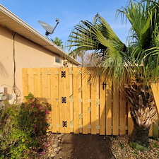Beautiful Shadow Box Fence 1