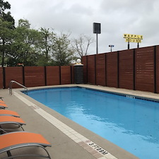 Custom Horizontal Fence Project in Pensacola 1