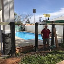 Custom Horizontal Fence Project in Pensacola 3