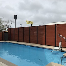 Custom Horizontal Fence Project in Pensacola 4