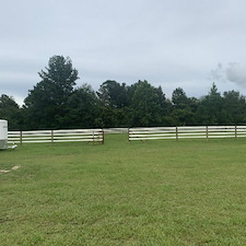 Horse Fence Build in Cantonment, FL 7