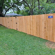 Standard Privacy Fence Installation in Milton, FL Installation 0