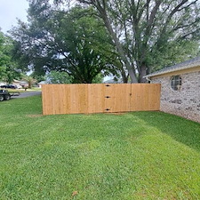 Standard Privacy Fence Installation in Milton, FL Installation 4