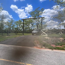 Ranch Fencing in Cantonment, FL Installation 4