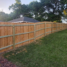 Wood Privacy with a Beautiful Custom Gate 0